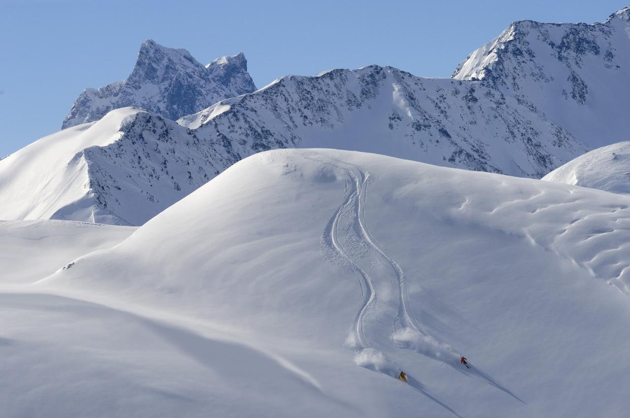 Apart Bellevue Pettneu am Arlberg Buitenkant foto